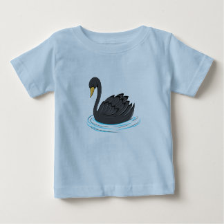 Schwarzer Schwan Baby T-shirt
