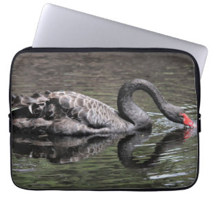 Schwarzer Schwan Laptopschutzhülle