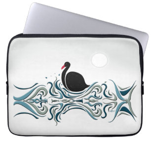 Schwarzer Schwan Laptopschutzhülle