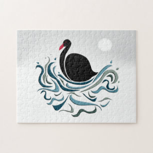 Schwarzer Schwan Puzzle