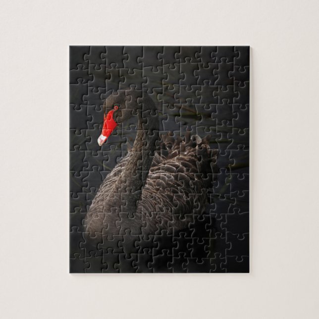 Schwarzer Schwan Puzzle (Vertikal)