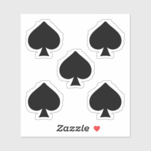 Schwarzer Spaten Thunder_Cove Aufkleber