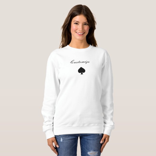 schwarzer Spaten Thunder_Cove Sweatshirt (Vorne ganz)