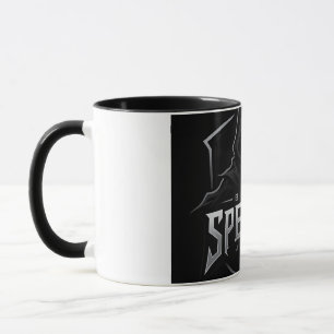 Schwarzer Spectre Gaming Becher - Gamer Kaffeetass Tasse