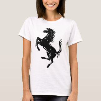 Schwarzer Stallion T-Shirt