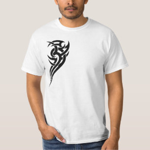 Schwarzer Stammes- 2 Stück Kasten-Entwurf 5 T-Shirt