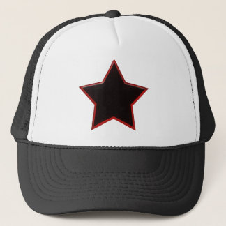 Schwarzer Stern Truckerkappe