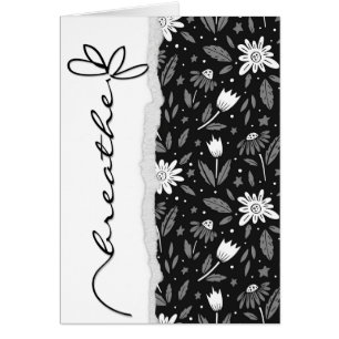 Schwarzer Stift mit Wortatmung