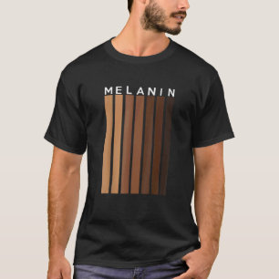 Schwarzer Stolz Melanin für Frauen Afro Queens Kin T-Shirt