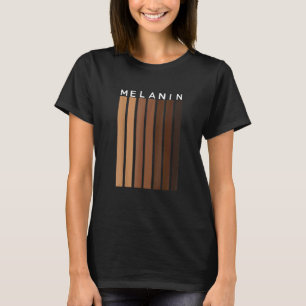 Schwarzer Stolz Melanin für Frauen Afro Queens Kin T-Shirt