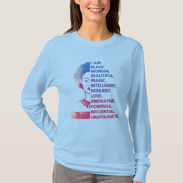 Schwarzer T - Shirt (Vorderseite)