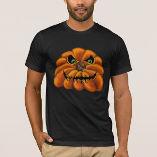 schwarzer T - Shirt, Jack-o-Lantern, T-Shirt