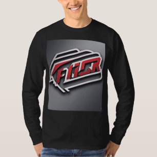 "Schwarzer T - Shirt mit frischem Aussehen, nur fü