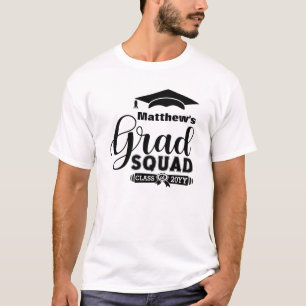 Schwarzer Text Benutzerdefinierter männlicher wei T-Shirt
