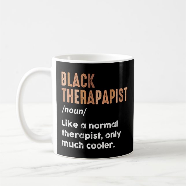 Schwarzer Therapeut Definition Funny African Ameri Kaffeetasse (Links)