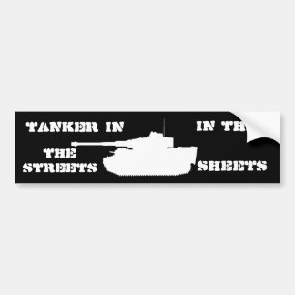 schwarzer Tiger im Blattaufkleber Autoaufkleber