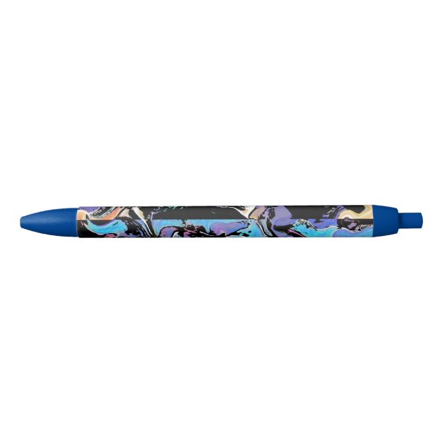 Schwarzer Tintenstift Kugelschreiber (Vorderseite)