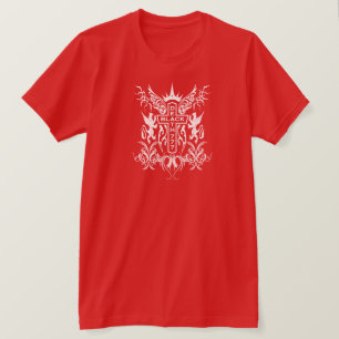 Schwarzer Tod 777 - Kreuz T-Shirt