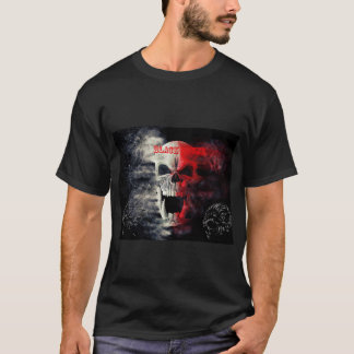 Schwarzer Totenkopf-T-Shirt T-Shirt