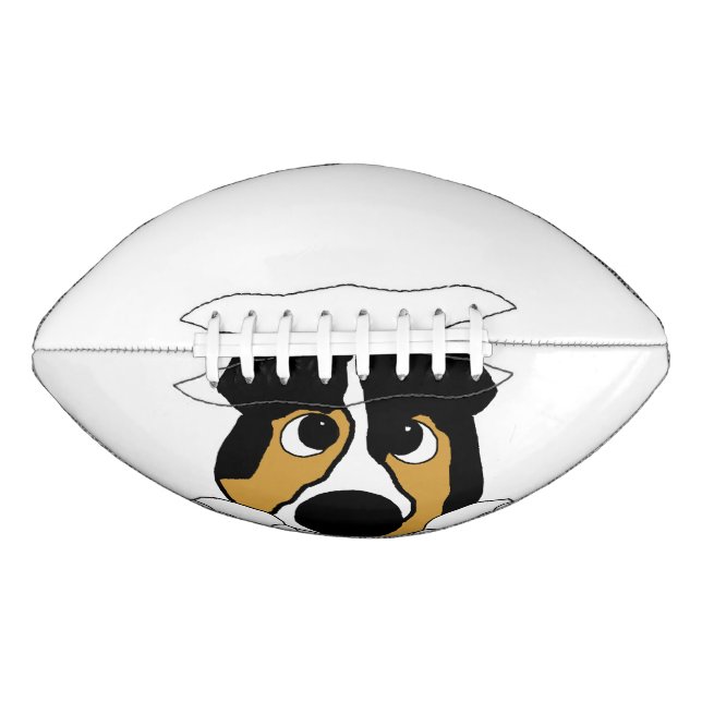 schwarzer Tri aussie Football (Vorderseite)