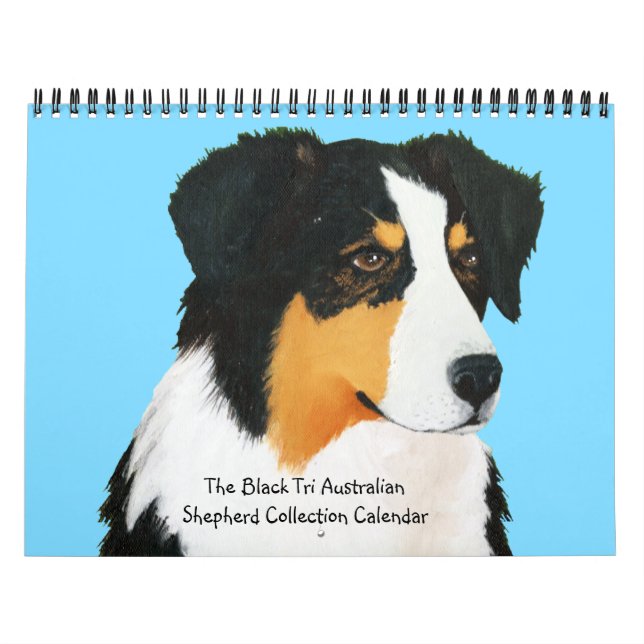 Schwarzer Tri australischer Kalender (Titelbild)