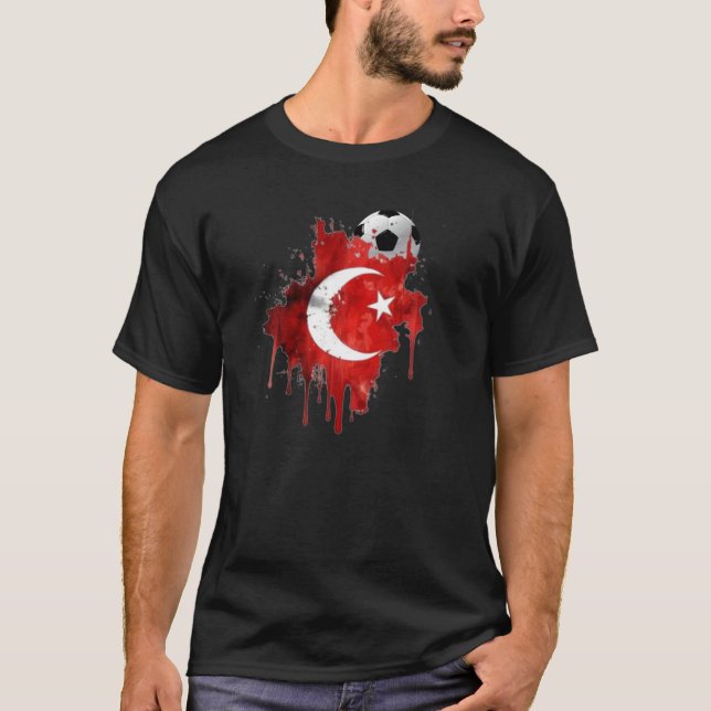 Schwarzer Türkei-T - Shirt. 06 T-Shirt (Vorderseite)