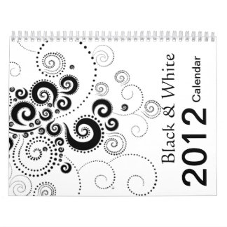 Schwarzer u. des Weiß-2012 Kalender