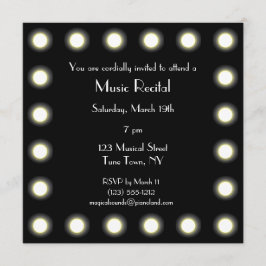 Schwarzer u. weißer einladung