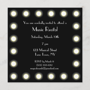 Schwarzer u. weißer einladung