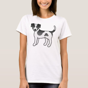 Schwarzer und Weißer Dänisch-Schwedischer Farmhund T-Shirt