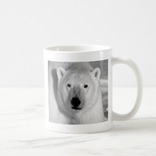 Schwarzer und weißer Polar Tasse