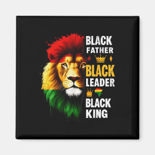 Schwarzer Vater Schwarzer König Afroamerikaner Sch Magnet
