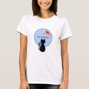 Schwarzer Vogel T-Shirt