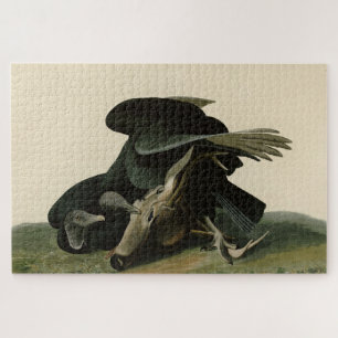 Schwarzer Vulture von Audubons Vögeln in Amerika Puzzle