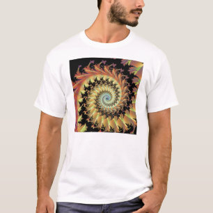 schwarzer Wald mit Eule T-Shirt