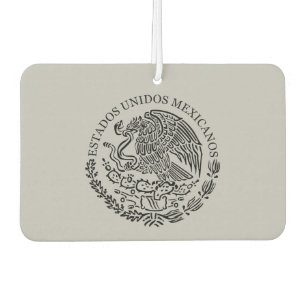 Schwarzer Wappenmagnet Autolufterfrischer