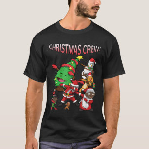 Schwarzer Weihnachtsmann Afrikanische Amerikanisch T-Shirt
