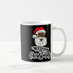 Schwarzer Wein santa frohe Weihnachten afrikanisch Kaffeetasse