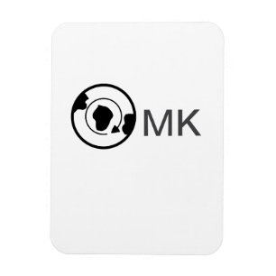 Schwarzer Weltkugel Name Monogramm Reisedetails hi Magnet