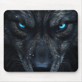 "Schwarzer Wolf" Mousepad