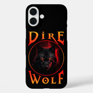 Schwarzer Wolf Wiedersehen iPhone 16 Plus Hülle