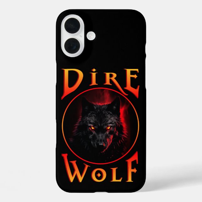 Schwarzer Wolf Wiedersehen Case-Mate iPhone Hülle (Rückseite)