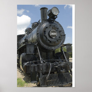 Schwarzer Zug Poster