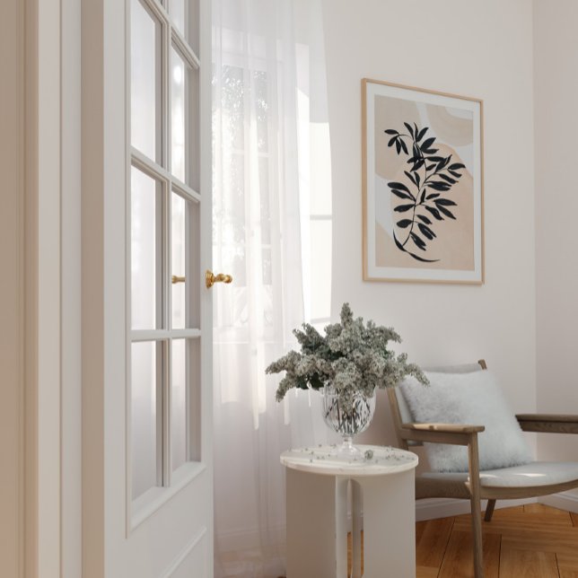 Schwarzer Zweig, einfacher Skandinaviendruck auf A Poster (Von Creator hochgeladen)