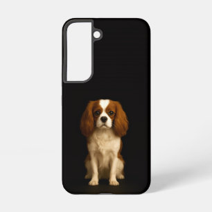 Schwarzes 4 Luxe Galaxy S22 Case, Cavalier King Ch Samsung Galaxy Hülle