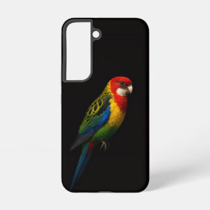 Schwarzes 4 Luxe Galaxy S22 Case, Östliche Rosella Samsung Galaxy Hülle