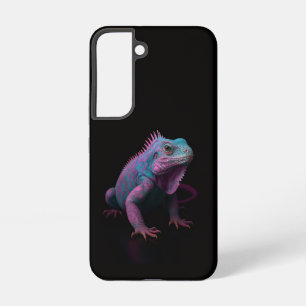 Schwarzes 4 Luxe Galaxy S22 Case, Rosa Tropischer  Samsung Galaxy Hülle