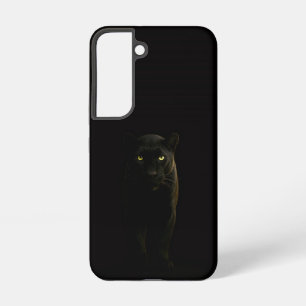 Schwarzes 4 Luxe Galaxy S22 Case, Schwarzer Panthe Samsung Galaxy Hülle