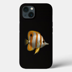 Schwarzes 4 Luxe iPhone 13 Case, Riff-Schmetterlin Case-Mate iPhone Hülle
