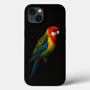 Schwarzes 4 Luxe iPhone 13, Eastern Rosella Papage Case-Mate iPhone Hülle